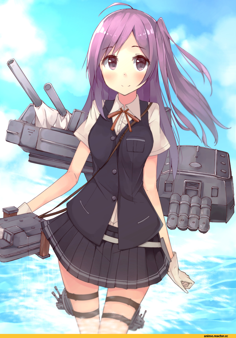 Hagikaze (Kantai Collection), Kantai Collection, okomeito, Anime Art, Anime