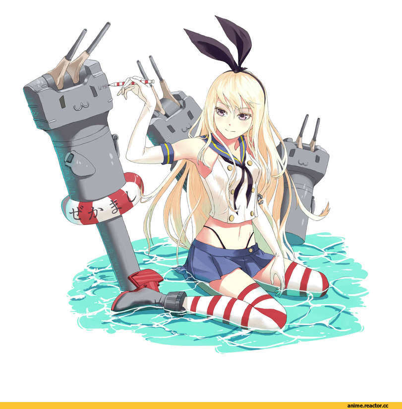 Shimakaze, Kantai Collection, Anime Art, guangfu bao tong meng0-0, Anime