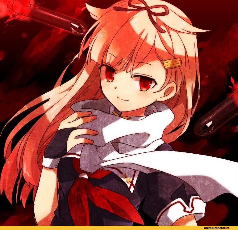 momoiro, Anime Art, Yuudachi, Kantai Collection, Anime