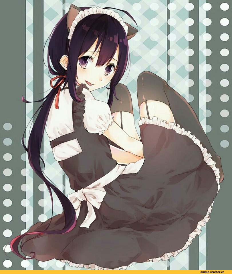 Touken Ranbu, namazuo toushirou, azuki (krps-hano), Anime Art, Animal Ears, Maid, Anime