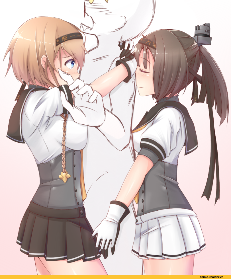 Akizuki (Kantai Collection), Kantai Collection, Teruzuki (Kantai Collection), doyachii, Anime
