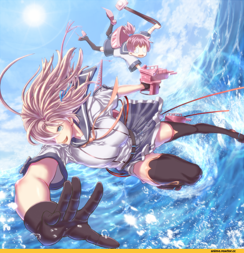 Kinugasa (Kantai Collection), Kantai Collection, shirogami seisho, Aoba (Kantai Collection), Anime