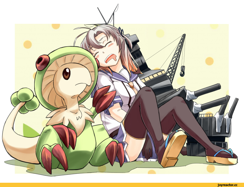 Kinugasa (Kantai Collection), Kantai Collection, tsukune, Anime Art, Pokémon, фэндомы, Anime