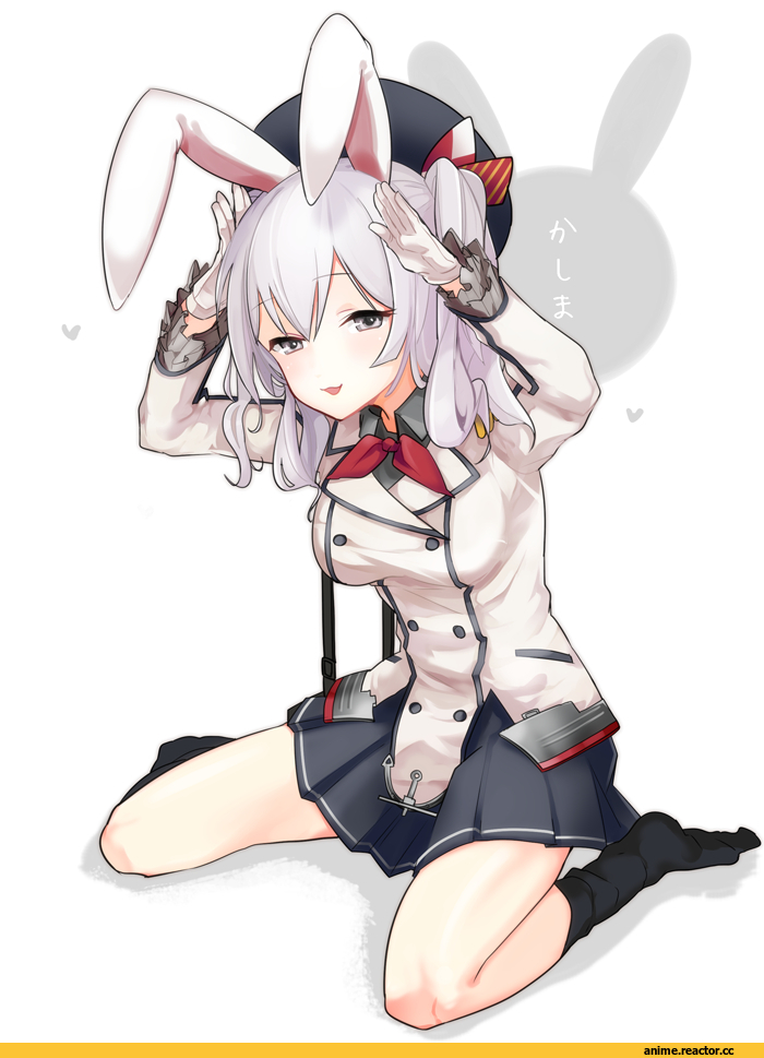 Kashima (Kantai Collection), Kantai Collection, Usagimimi, Animal Ears, Anime