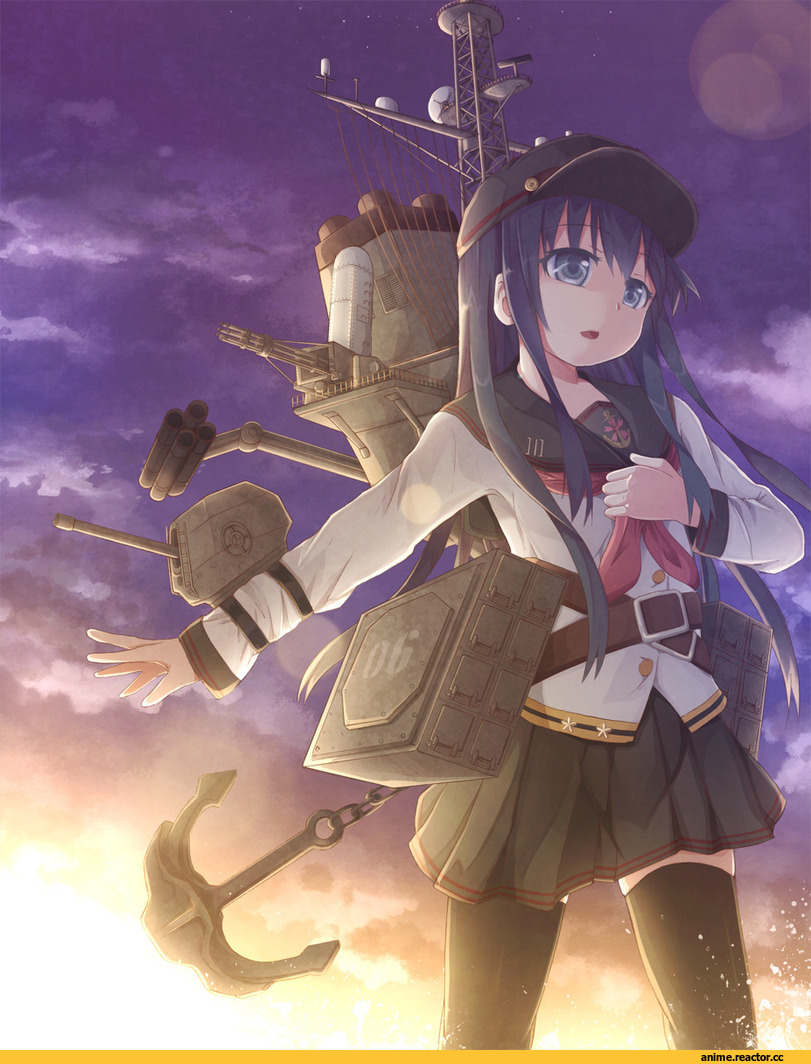 hikari niji, Akatsuki, Kantai Collection, Anime