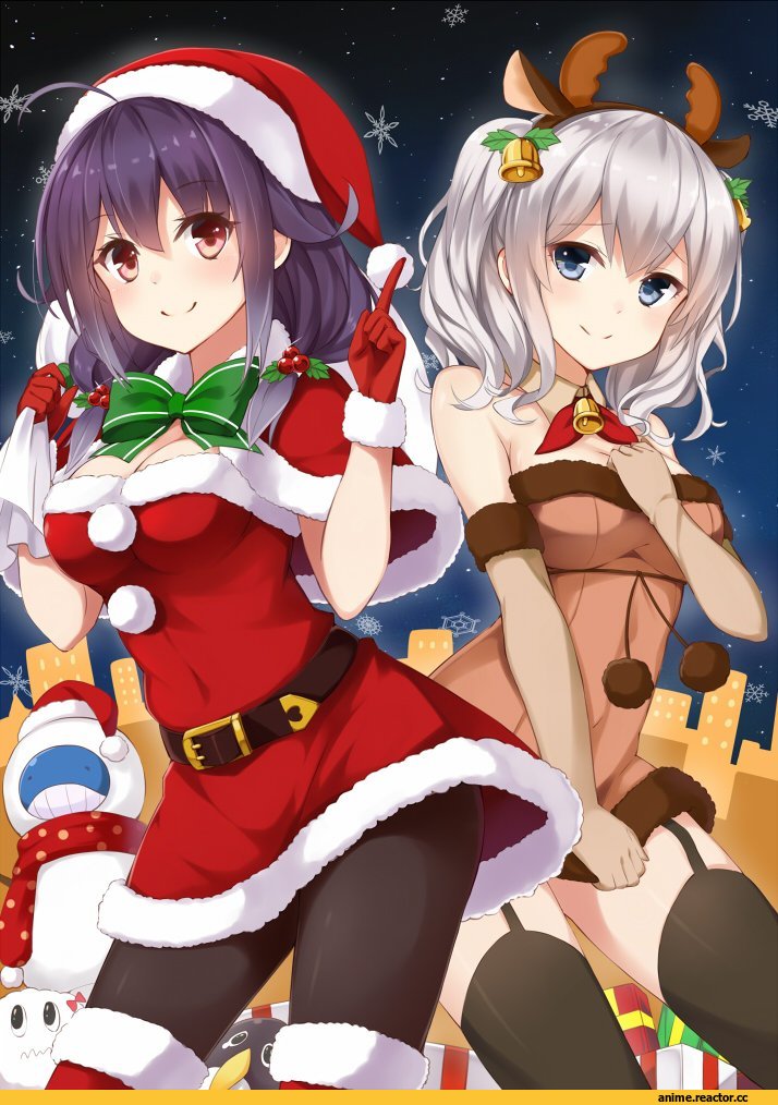 Taigei (Kantai Collection), Kantai Collection, Kashima (Kantai Collection), Anime Christmas, Anime