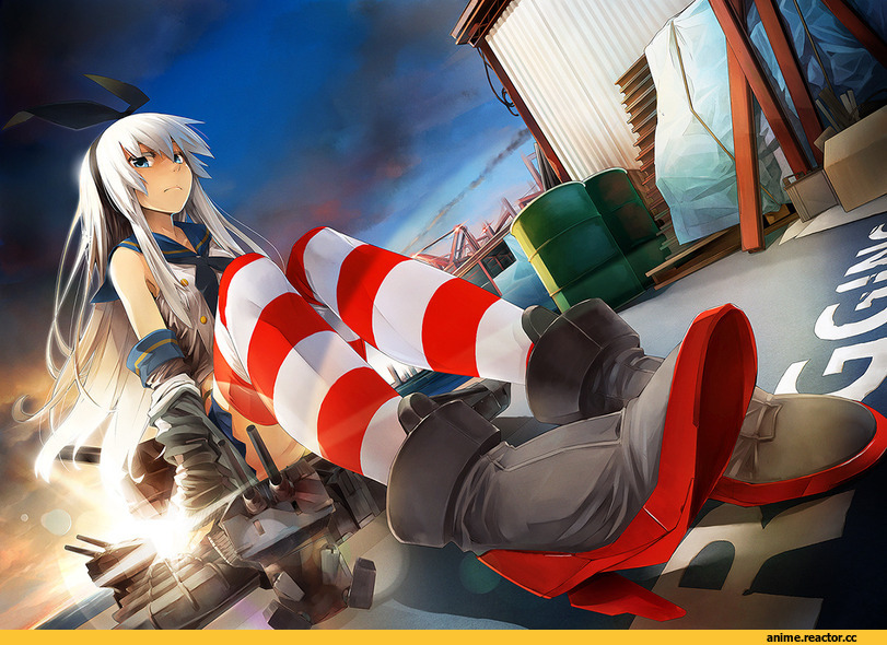 Shimakaze, Kantai Collection, Anime