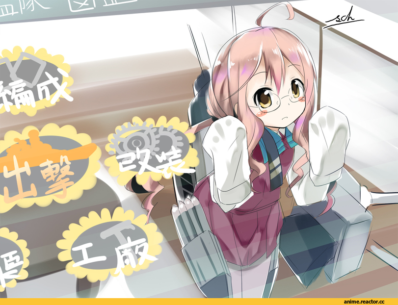 Makigumo, Kantai Collection, sch, Anime Art, Anime