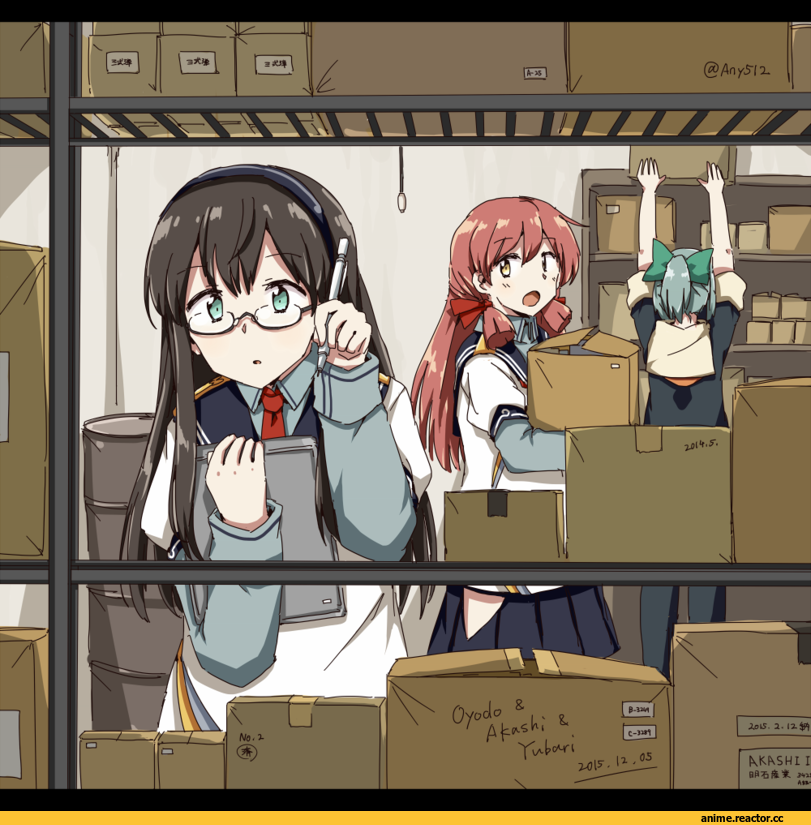 any (lucky denver mint), Ooyodo (Kantai Collection), Kantai Collection, Akashi (Kantai Collection), Yubari, Yuubari, Anime
