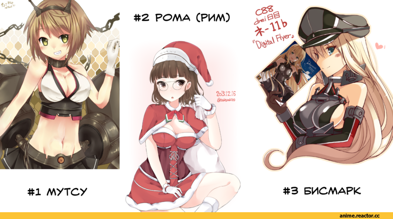 аниме опрос, Kantai Collection, Anime