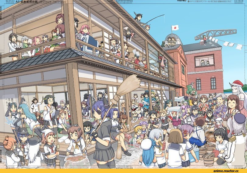Kaga (Kantai Collection), Kantai Collection, towamin, Anime Art, Anime