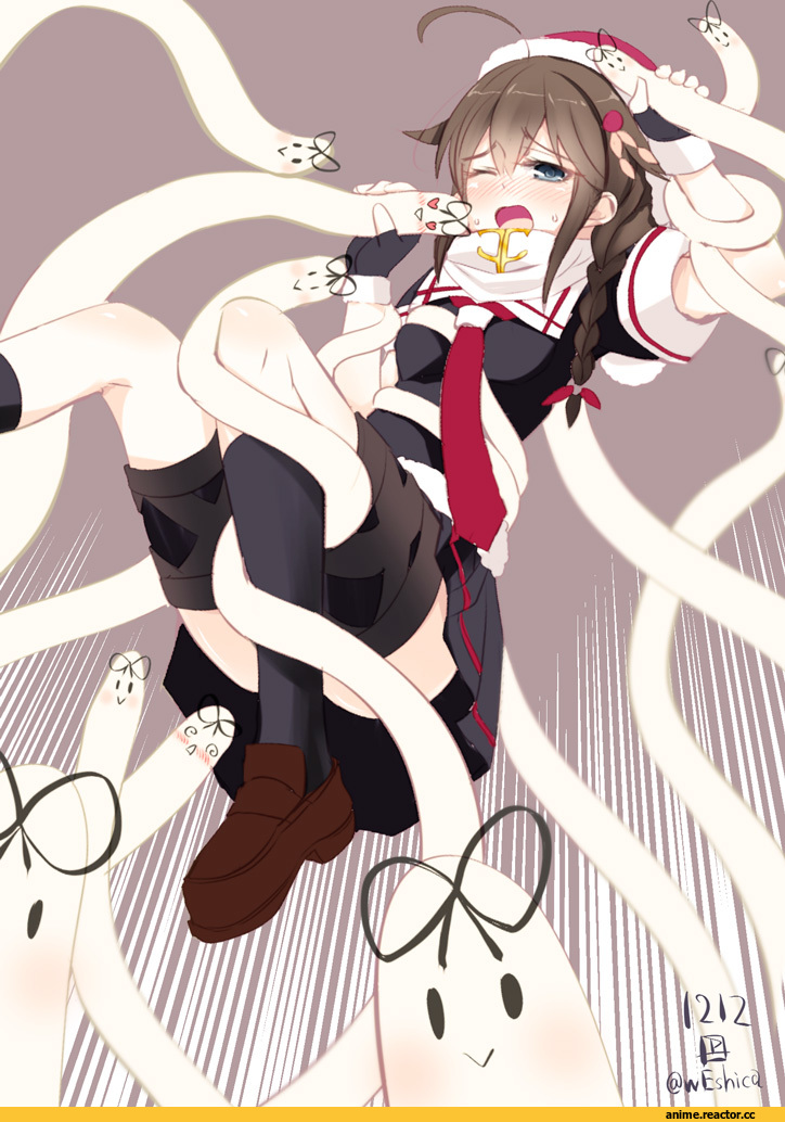 Shigure (Kantai Collection), Kantai Collection, weshika, Anime