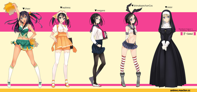 f-ism, Shimakaze, Kantai Collection, Anime