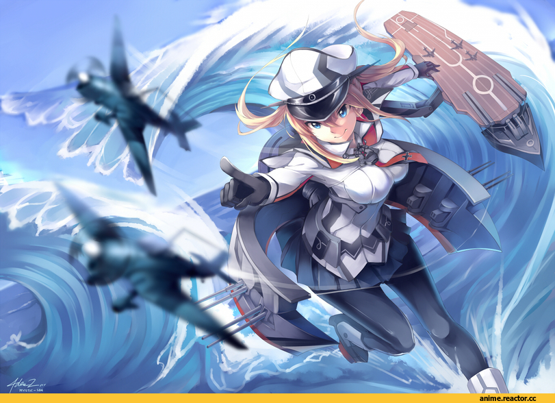mystic-san, Graf Zeppelin, Kantai Collection, Anime