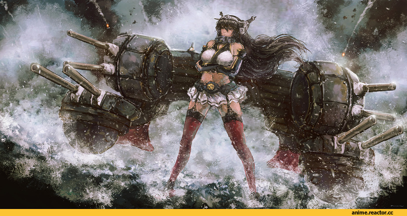 Nagato (Kantai Collection), Kantai Collection, Anime Art, kuon (kwonchanji), Anime