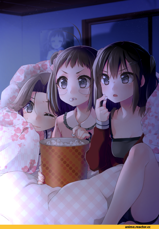 ko ru ri, Sendai (Kantai Collection), Kantai Collection, Naka (Kantai Collection), Jintsuu (Kantai Collection), Anime