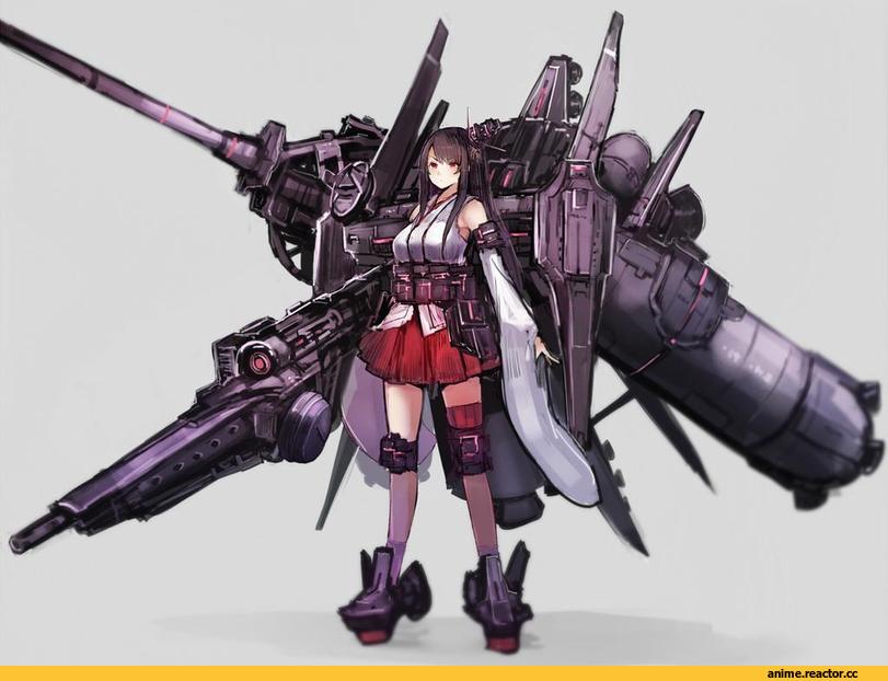 Kantai Collection, Fusou, Sumisu (Mondo), Anime Art, Anime
