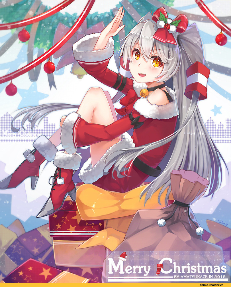 Amatsukaze (Kantai Collection), Kantai Collection, Anime Christmas, MHonG, Anime