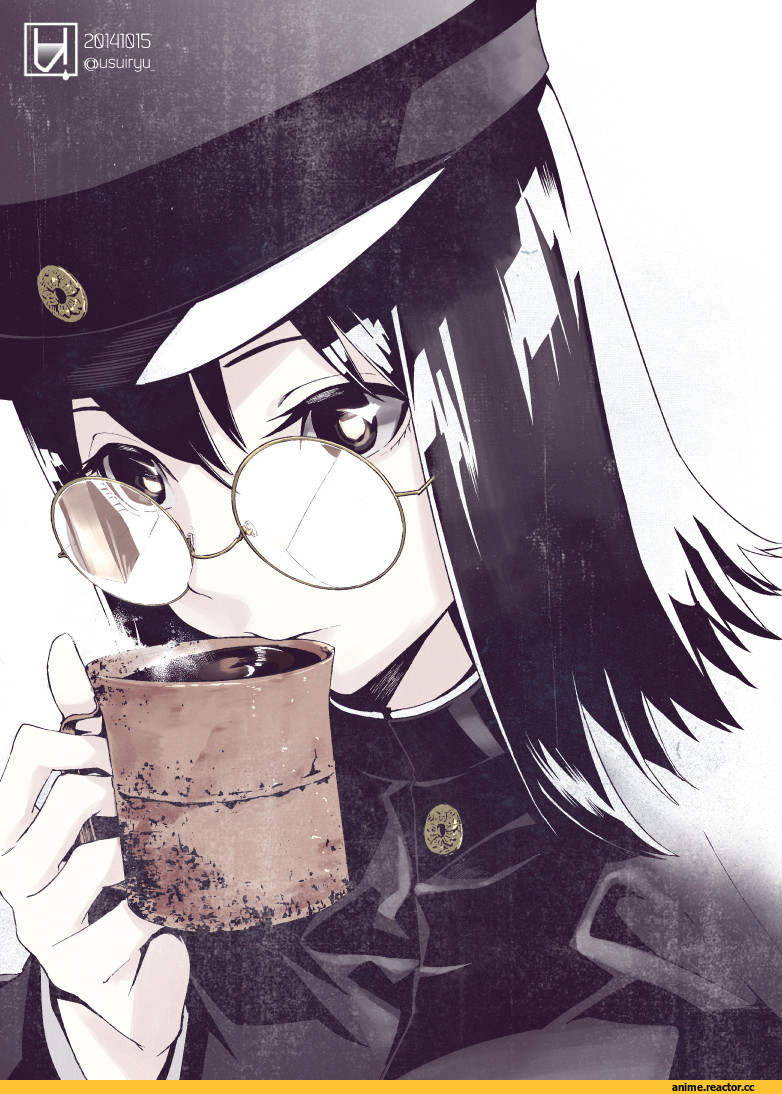 akitsu maru (kantai collection), Kantai Collection, Anime Art, Megane, usui ryuu, Anime