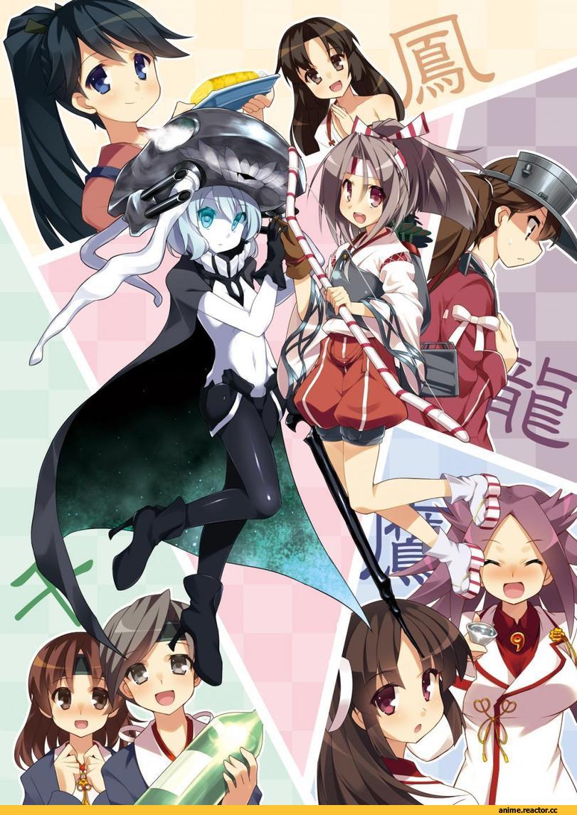 Northern Ocean Hime, Kantai Collection, Battleship-symbiotic Hime, Enosan, Anime