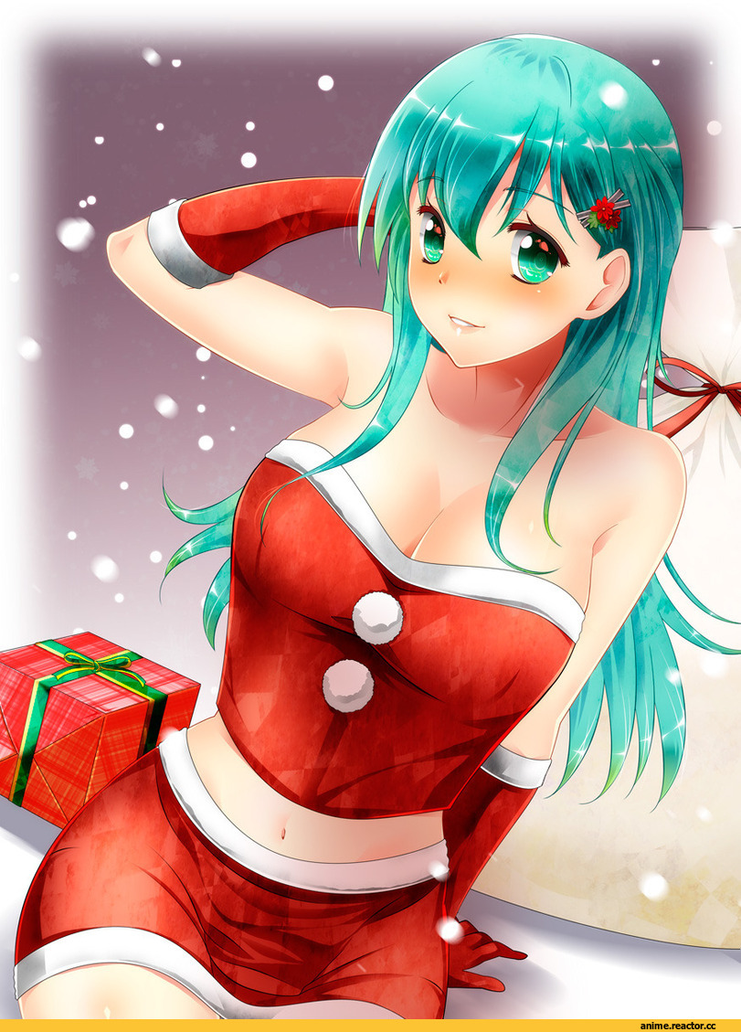 Suzuya (Kantai Collection), Kantai Collection, Anime Christmas, weavehabit, Anime