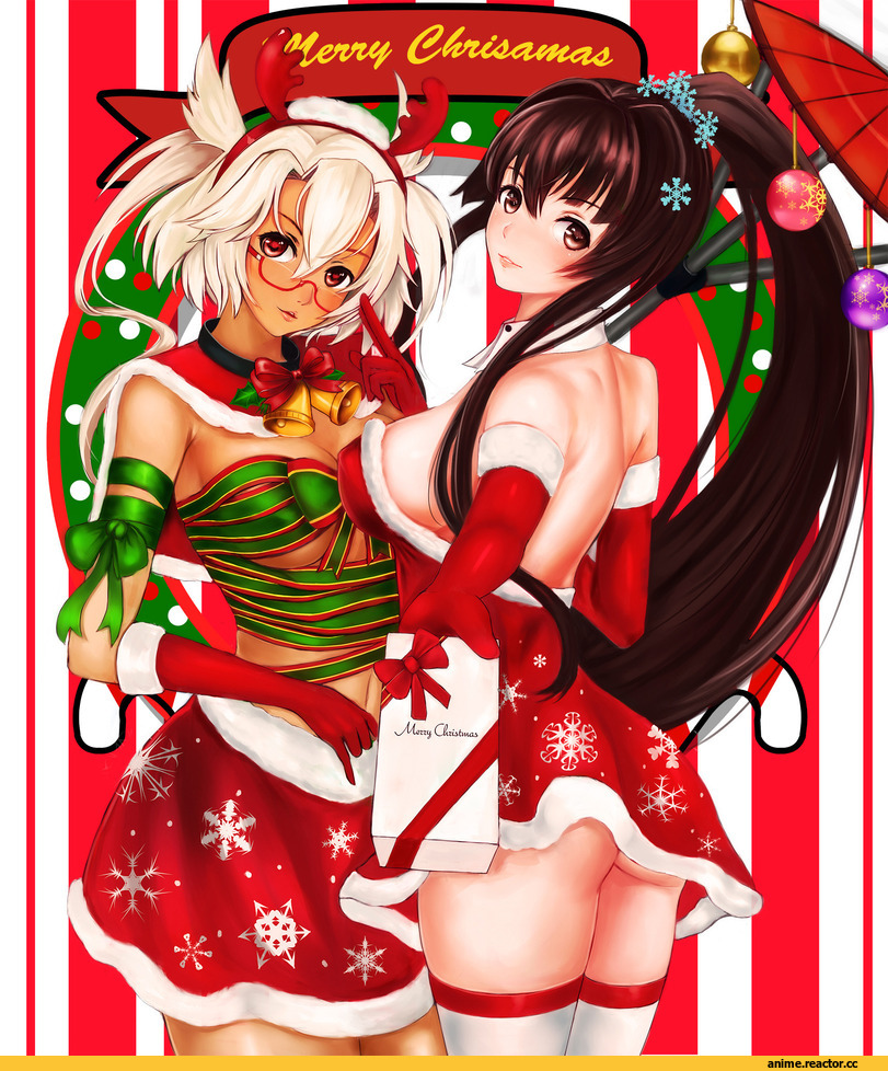 Musashi (Kantai Collection), Kantai Collection, Yamato (Kantai Collection), Anime Ero, Anime Art, ytoy, Anime Christmas, Anime
