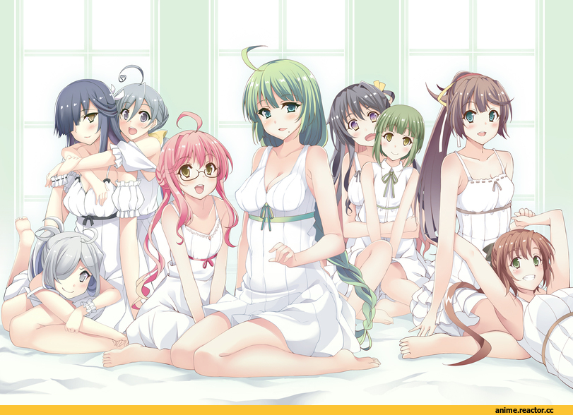 Kiyoshimo (Kantai Collection), Akigumo, Makigumo, Yuugumo (Kantai Collection), Hayashimo (Kantai Collection), Naganami (Kantai Collection), Asashimo (Kantai Collection), Takanami (Kantai Collection), Kazagumo (Kantai Collection), kusano (torisukerabasu), Anime, Kantai Collection