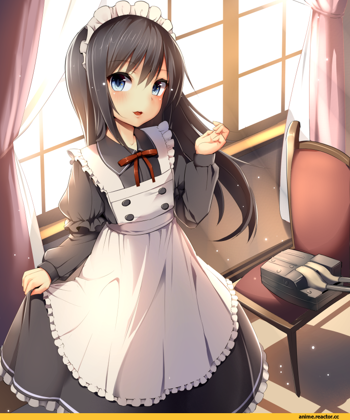 Kantai Collection, Asashio, ayagi daifuku, Maid, Anime