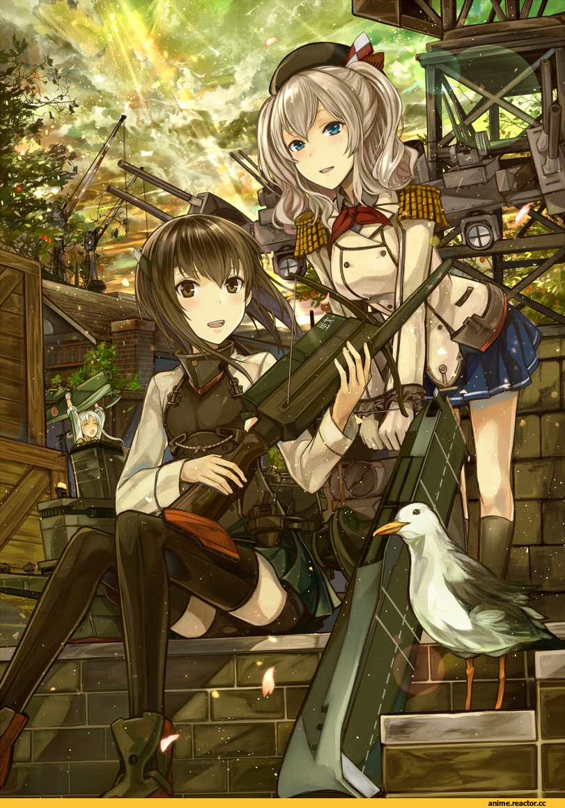 Kazabana Fuuka, Anime Art, Kashima (Kantai Collection), Kantai Collection, taihou (kantai collection), Anime