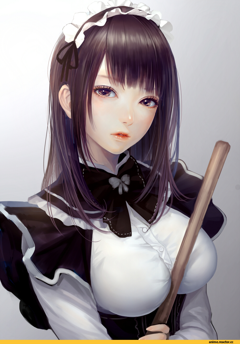 okamocheese, AO, Anime Art, Maid, Anime