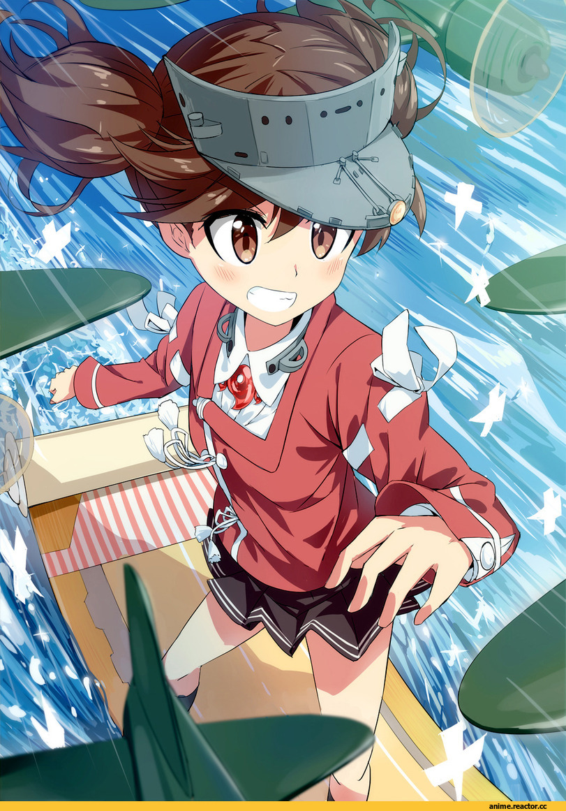 Ryuujou, Kantai Collection, tomato (lsj44867), Anime