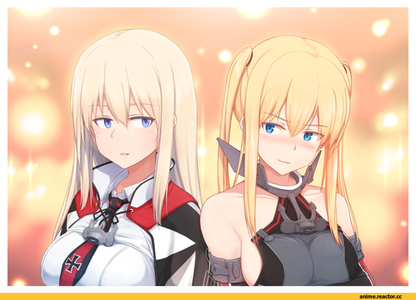 Graf Zeppelin, Kantai Collection, Bismarck (Kantai Collection), Anime Art, osterei, Anime