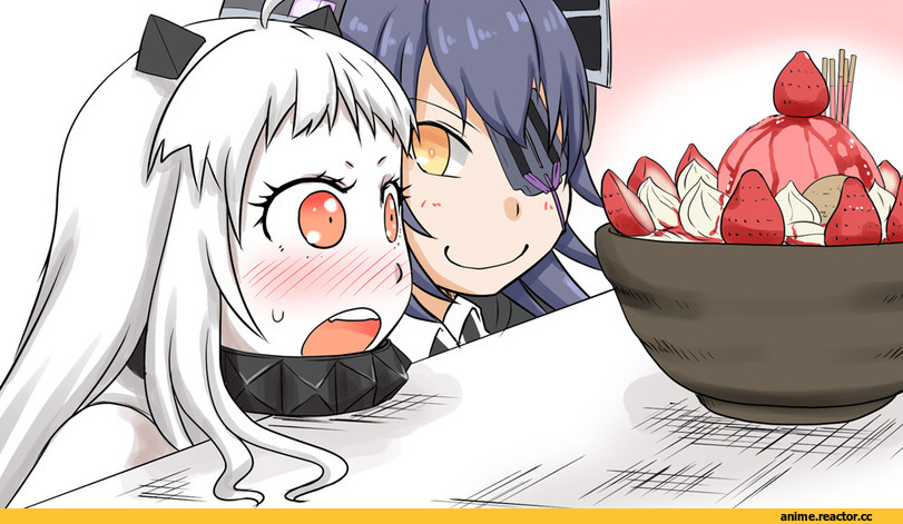 Northern Ocean Hime, Kantai Collection, Tenryuu, mimofu (fullhighkick), Anime Art, Anime