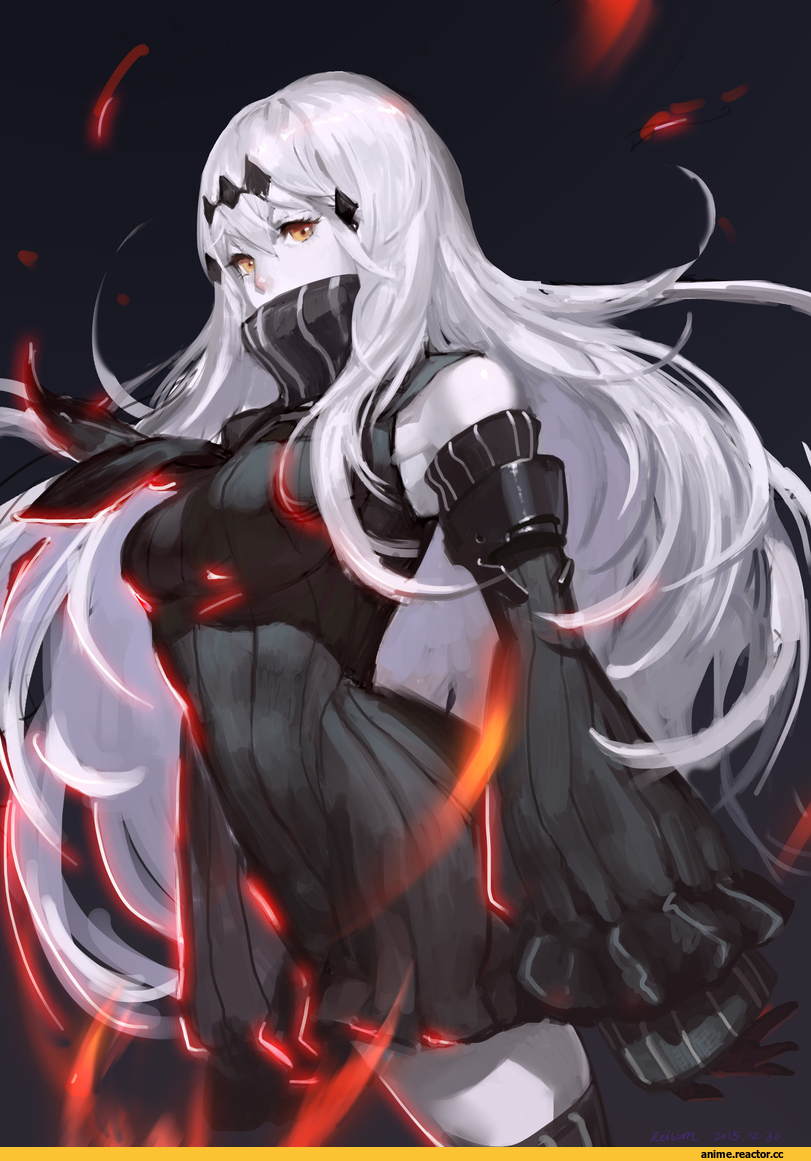 reisun001, Aircraft Carrier Water Oni, Kantai Collection, Anime