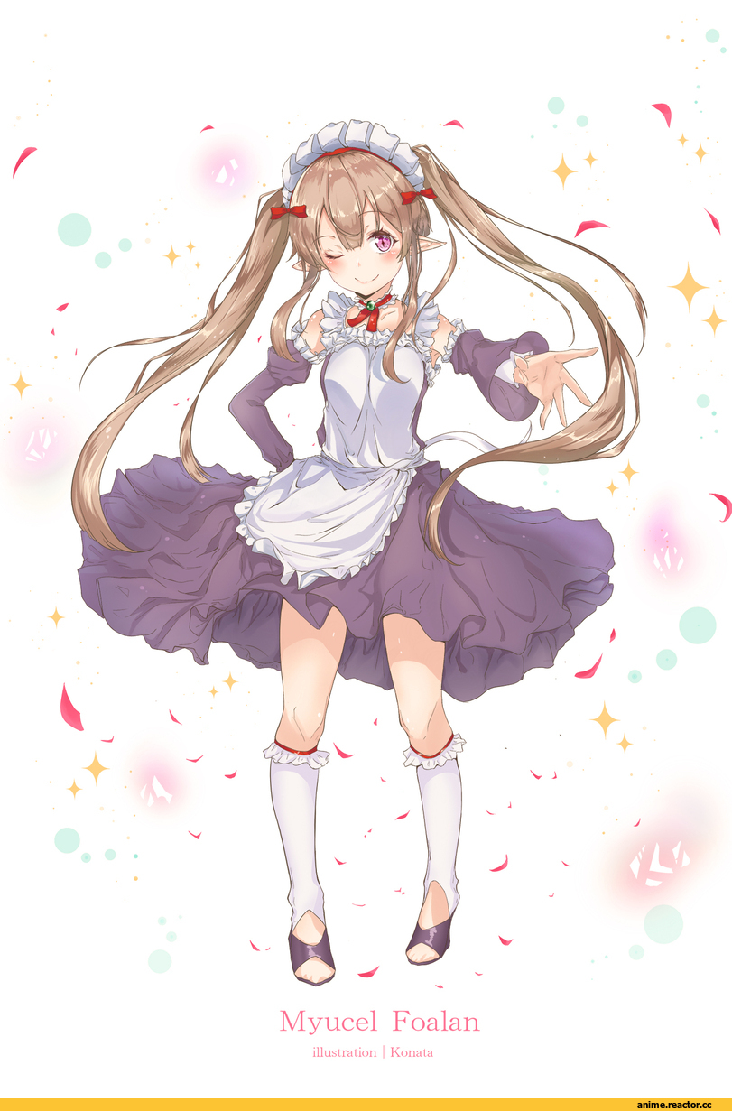 myucel foalan, Outbreak Company, konata (knt banri), Maid, Anime