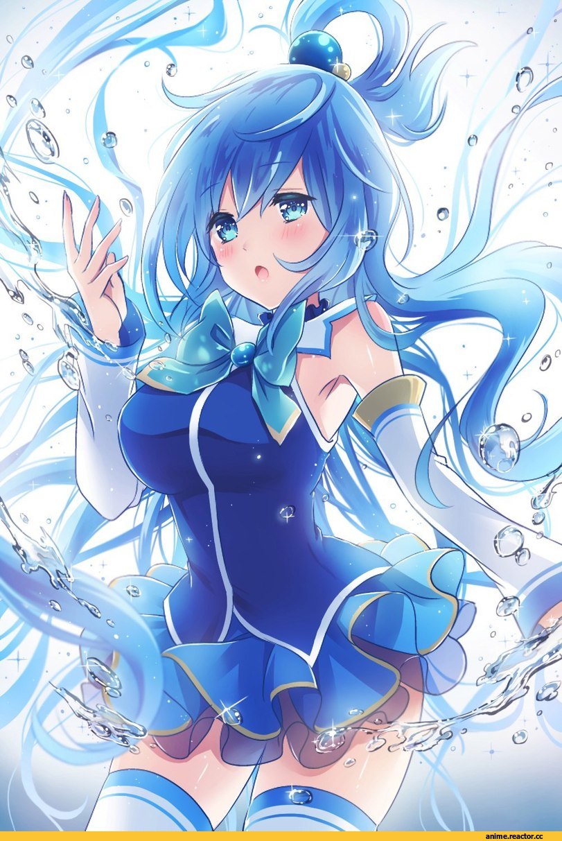 Aqua (KonoSuba), KonoSuba, nanairo fuuka, Anime