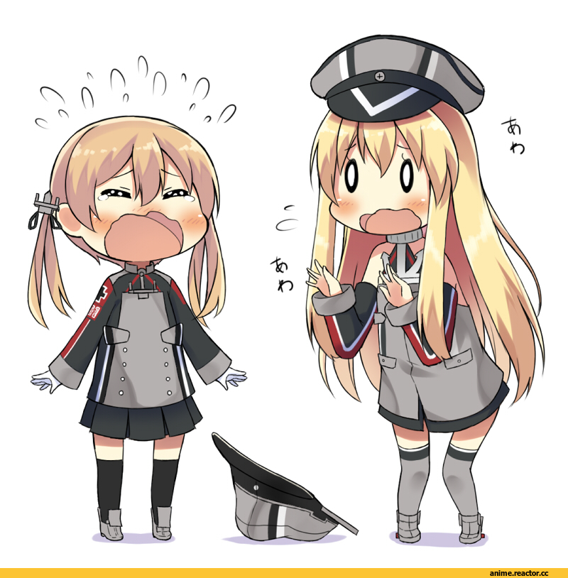Prinz Eugen, Kantai Collection, Bismarck (Kantai Collection), kurono nekomaru, Anime