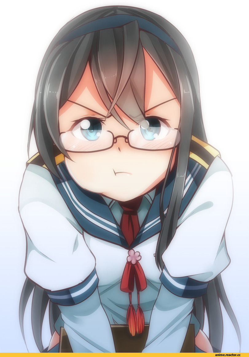 Ooyodo (Kantai Collection), Kantai Collection, Anime Art, yasume yukito, Megane, Anime