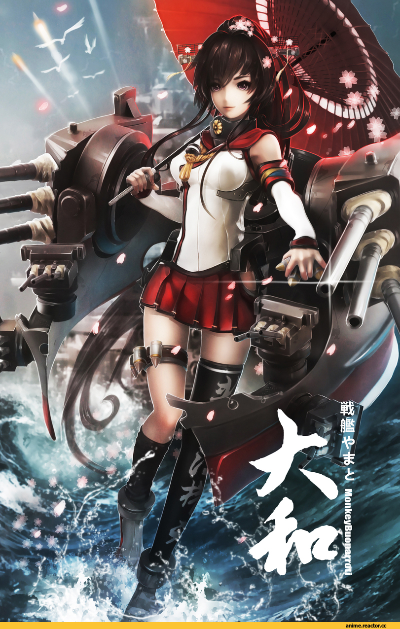 Yamato (Kantai Collection), Kantai Collection, Anime Art, monkey buonarroti, Anime