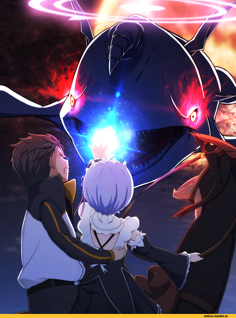 Re Zero Kara Hajimeru Isekai Seikatsu, Natsuki Subaru, Rem (re zero), syo-tokatto, Anime