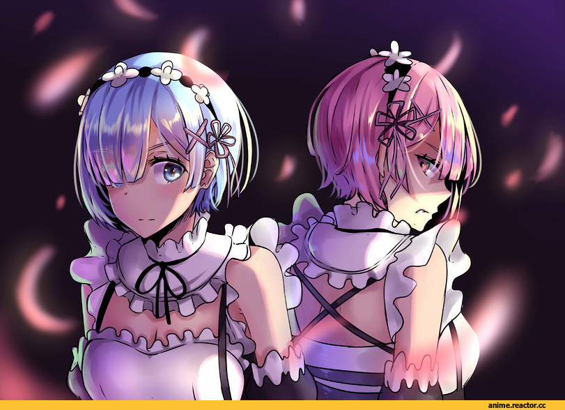 Ram (Re Zero), Re Zero Kara Hajimeru Isekai Seikatsu, mike.zen, Rem (re zero), Anime