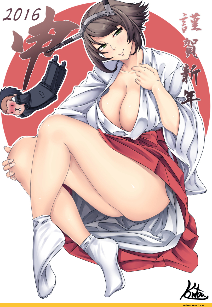 Mutsu, Kantai Collection, kinntarou, Anime