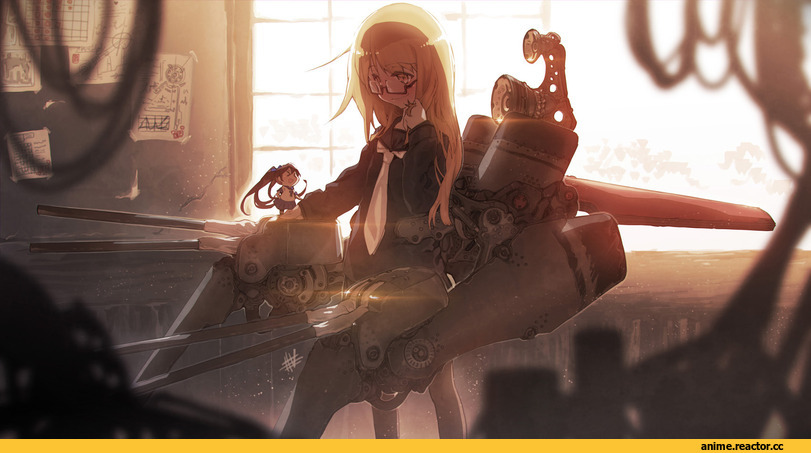 Mochizuki (Kantai Collection), Kantai Collection, Fairy (Kantai Collection), i-iv (longman), Anime Art, Megane, Anime