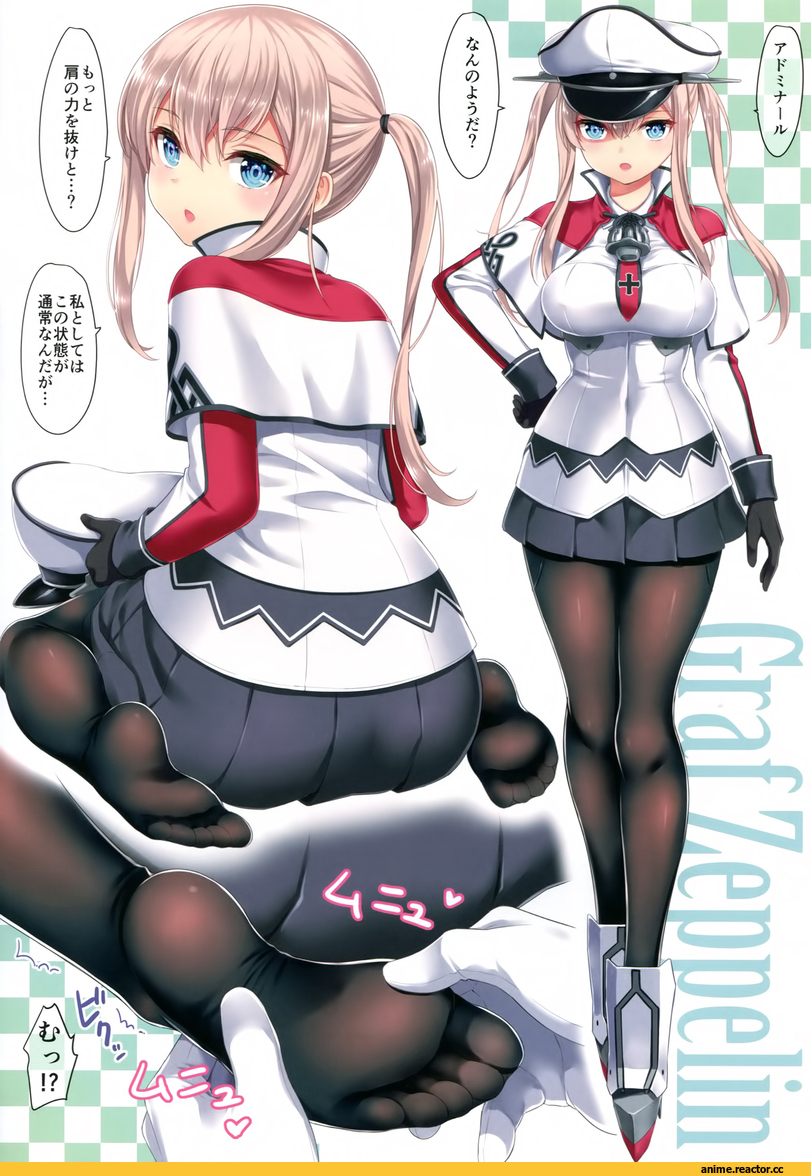 Graf Zeppelin, Kantai Collection, kase daiki, Anime Ero, Anime