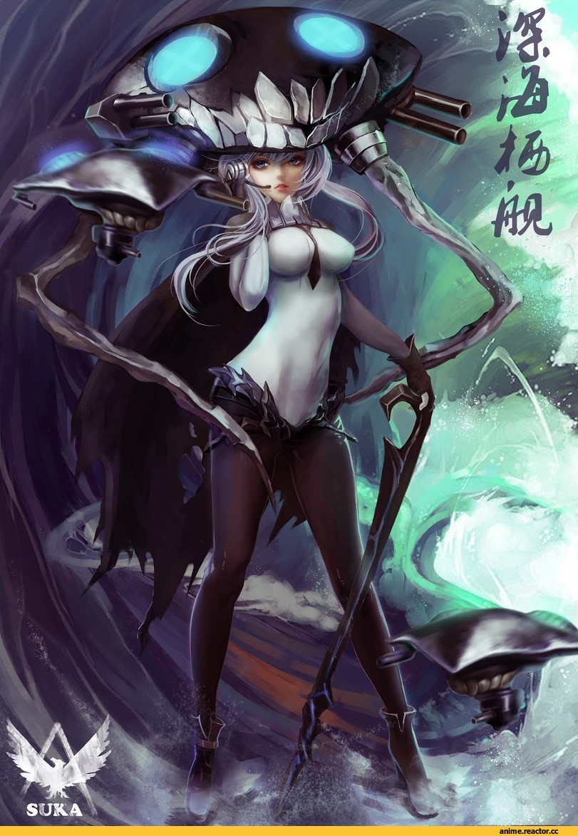 Wo-Class Aircraft Carrier , Kantai Collection, Anime Art, Anime