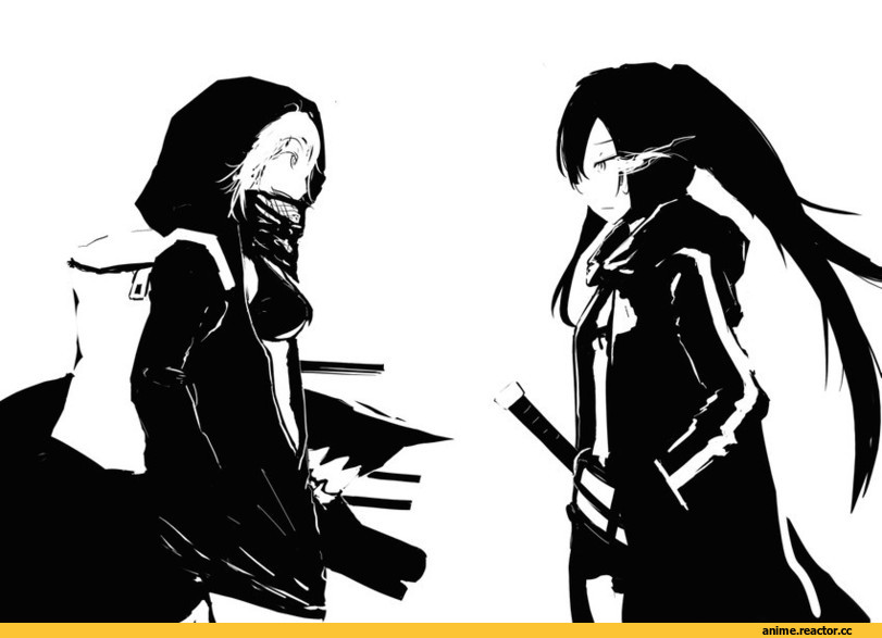 Re-class Battleship, Kantai Collection, Black Rock Shooter, Vocaloid, sate, Monochrome (Anime), Anime Art, Anime