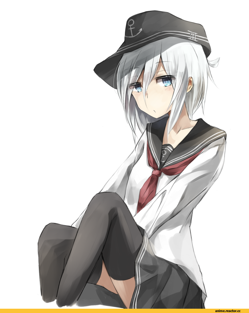 Hibiki (Kantai Collection), Kantai Collection, Anime Art, miyabino (miyabi1616), Anime