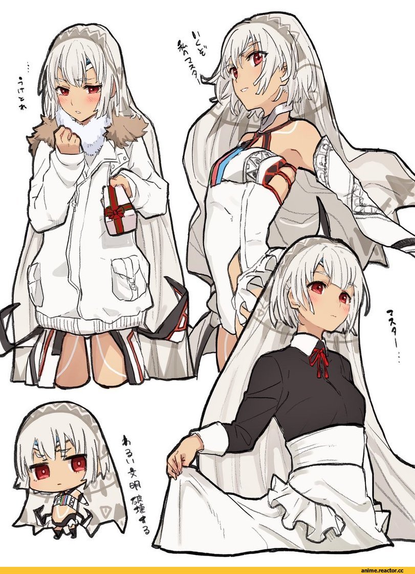 Attila (Fate/Grand order), Fate/Grand Order, Fate (series), nari, Maid, Anime