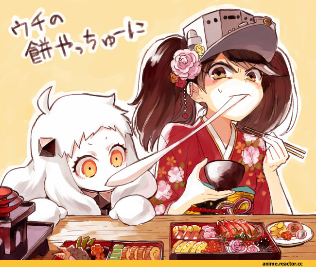 Ryuujou, Kantai Collection, Northern Ocean Hime, riho, anime loli, Anime
