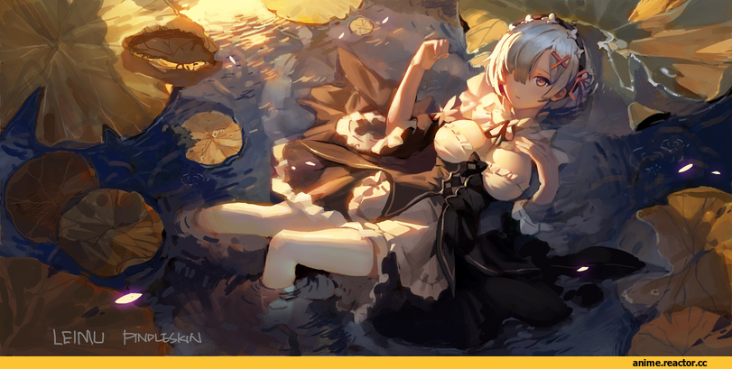 Re Zero Kara Hajimeru Isekai Seikatsu, Rem (re zero), pindleskin, Anime